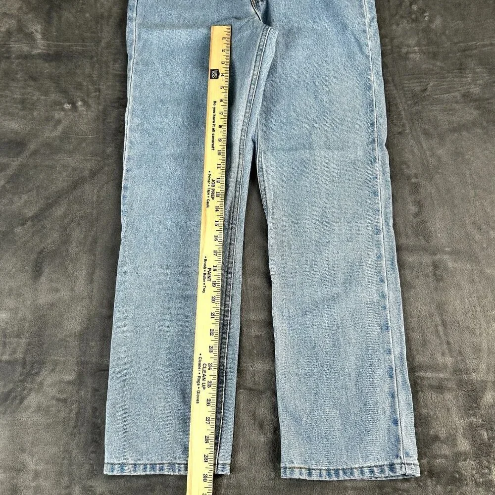NWT George Men’s Regular Fit Straight Jeans Light Wash Size 31x30